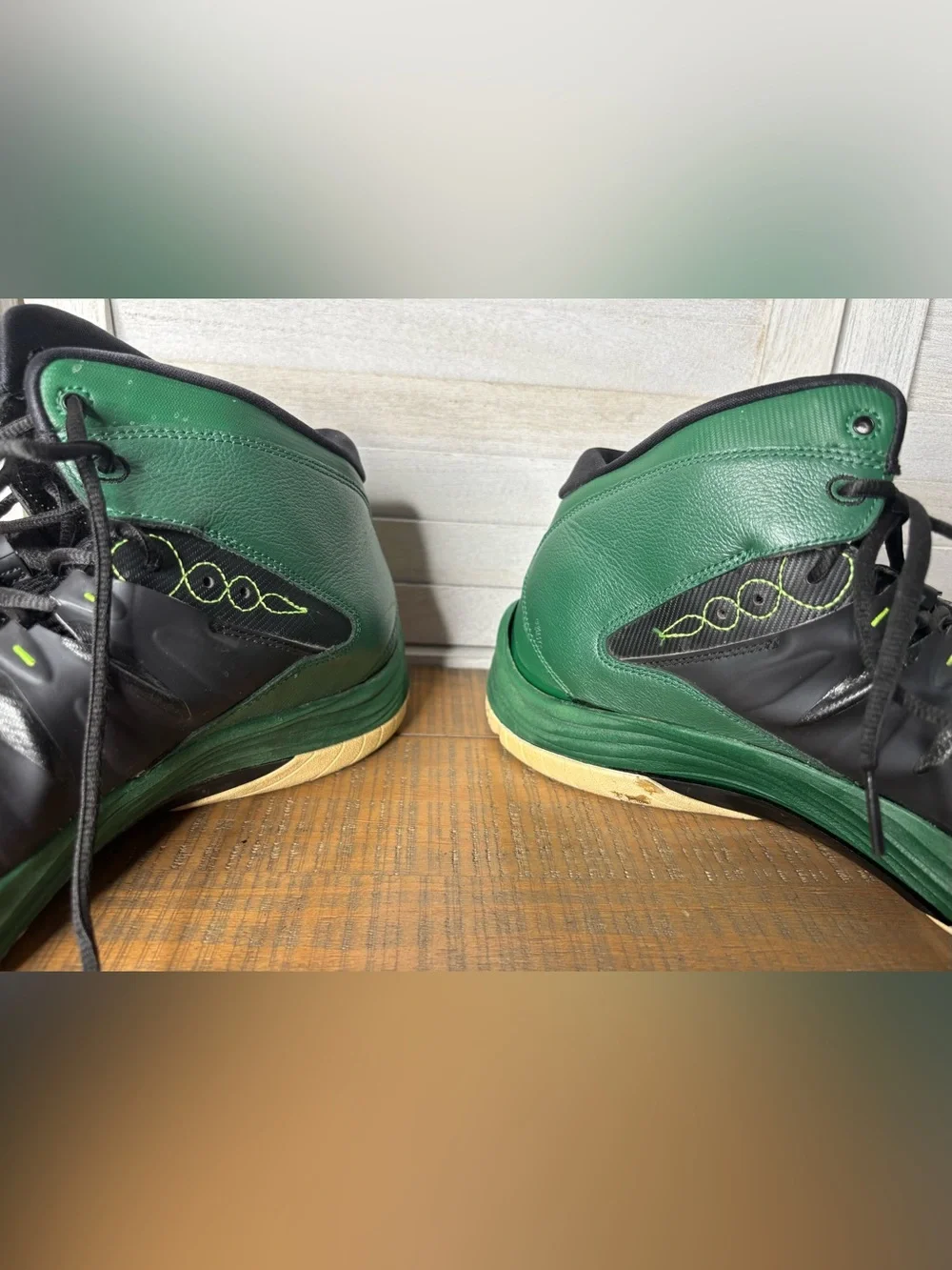 Jordan Prime Fly Black Electric Green Men’s Basketball Shoes Size 16